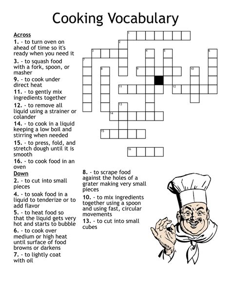 Cooking rod is a crossword puzzle clue. Clue: Cooking rod. Cooking rod is a crossword puzzle clue that we have spotted 2 times. There are related clues (shown below).